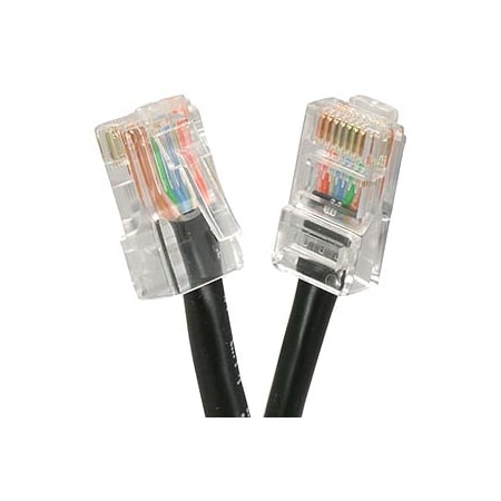 Bestlink Netware CAT5E UTP Ethernet Network Non Booted Cable- 4ft- Black 100400BK